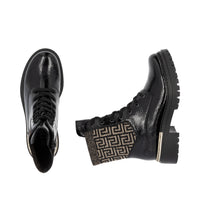 Rieker Womens Boot 72607-00 Blac Combi