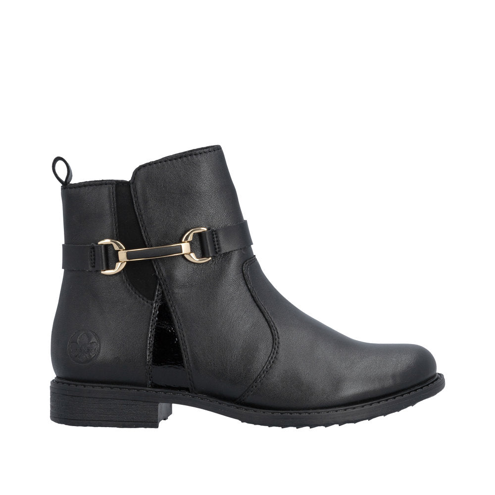 Rieker Womens Boot 74856-00 Black