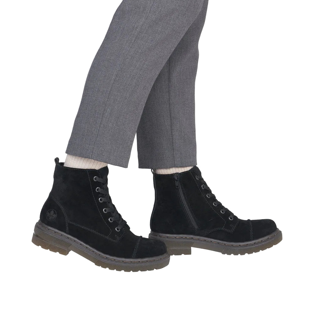 Rieker Womens Boot 78202-01 Black