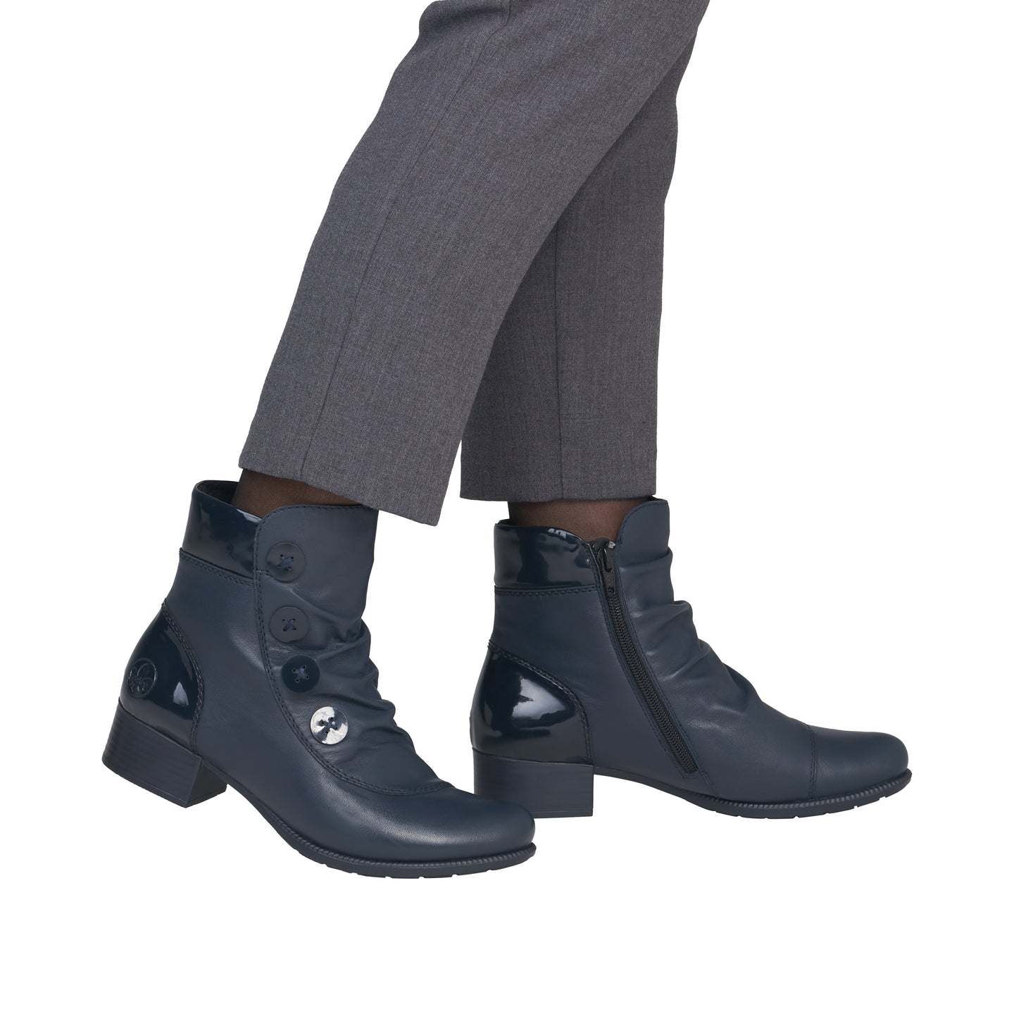 Rieker Womens Boot 78659 Blue