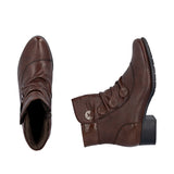 Rieker women's brown patent boot