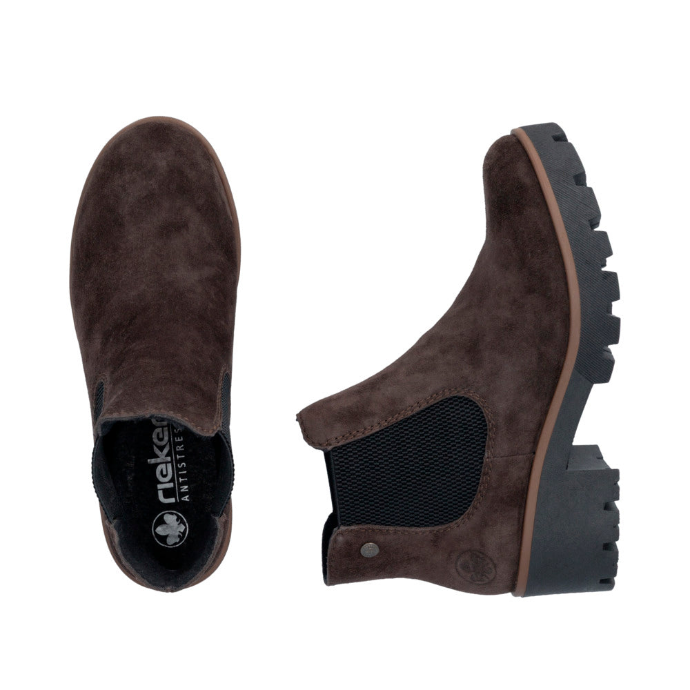 Rieker Womens Boot 79265-25 Brown