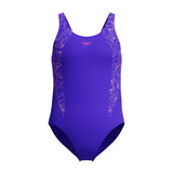 Speedo Girls Swimsuit HyperBoom Splice Muscleback Blue/Purple