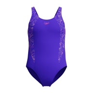 Speedo Girls Swimsuit HyperBoom Splice Muscleback Blue/Purple