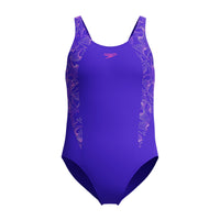 Speedo Girls Swimsuit HyperBoom Splice Muscleback Blue/Purple