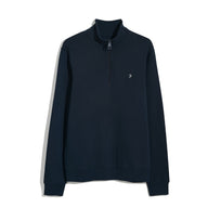Farah Mens Harry Long Sleeve ¼ zip True Navy