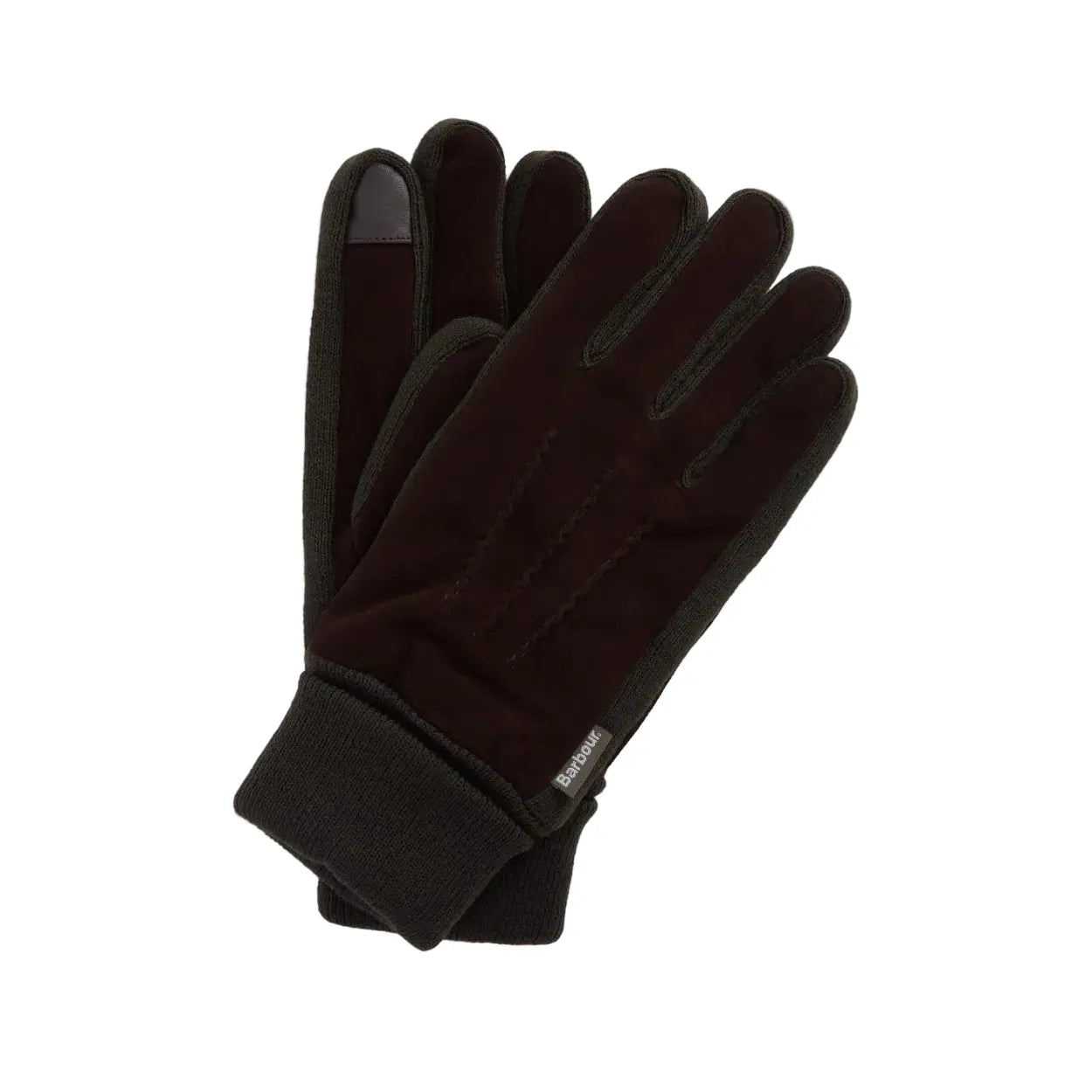 Barbour Mens Gloves Magnus Brown/Olive