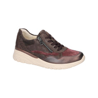 Waldlaufer Womens Trainer 927003 Brown Bordo