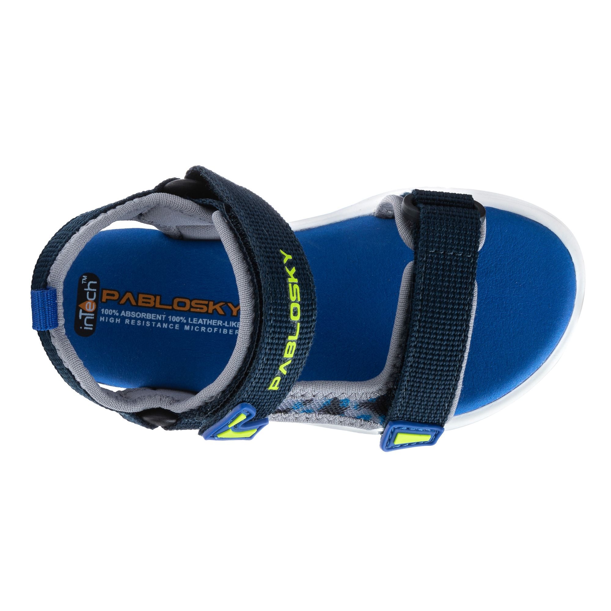 Pablosky Boys Sandal 976720 Navy Royal Amarillo