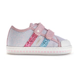 Pablosky girls' canvas shoe with velcro