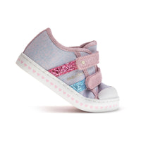 Pablosky girls' canvas shoe with velcro