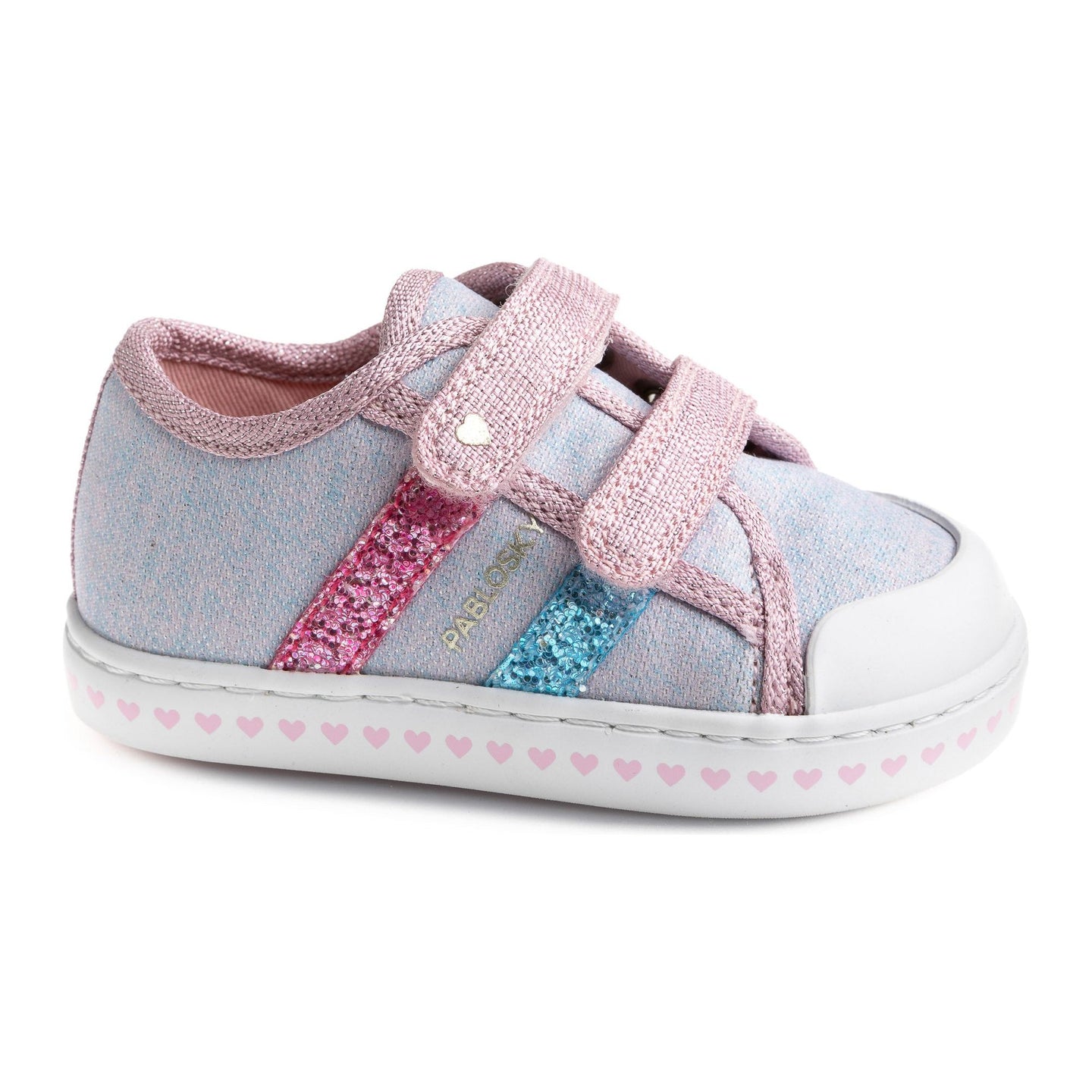 Pablosky Girls Shoe Lona Rosa Lila