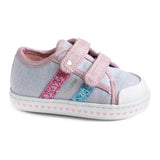 Pablosky girls' canvas shoe with velcro