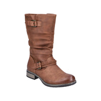 Rieker Womens Mid Length Boot 98860-22 Brown