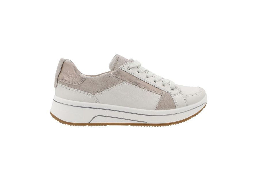 Ara Womens Trainer 12-27512-09 Cream/Shell