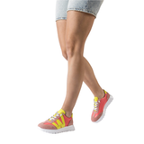 Wonders Womens Trainer A-2476 Rosa/Coral/Cyber