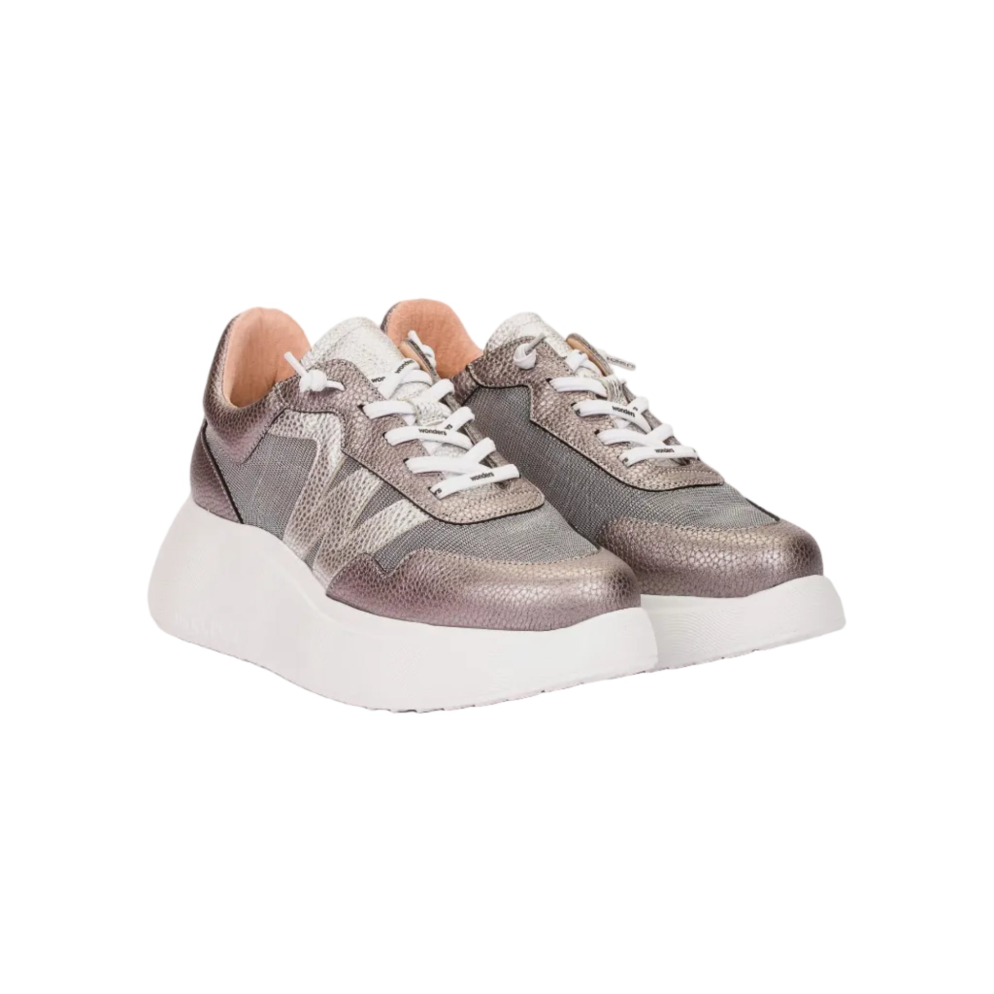 Wonders Womens Trainers A-3640 Plomo