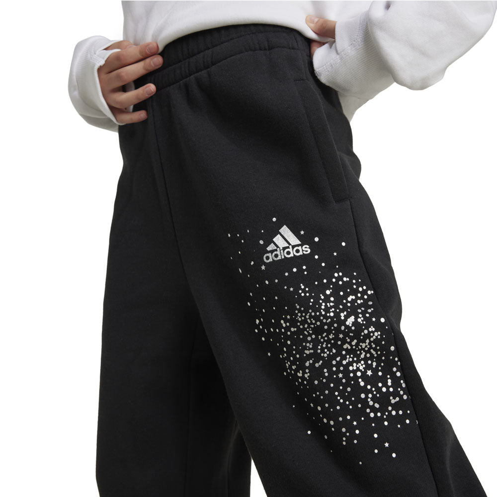 Adidas black pants girls on sale