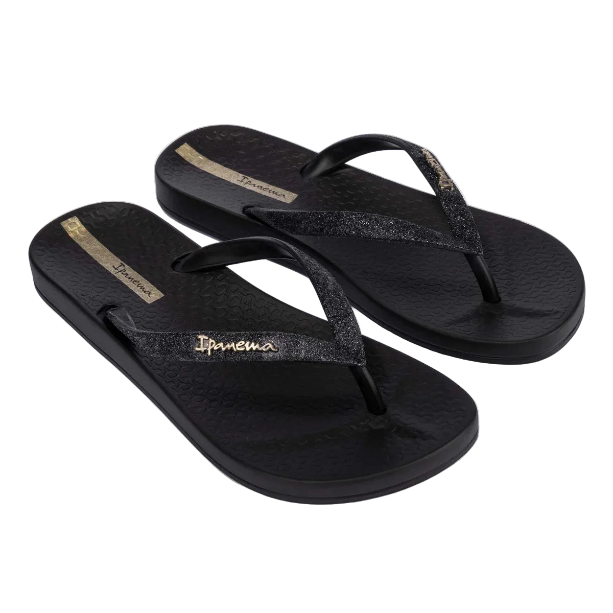 Ipanema women's black slip-on sandal