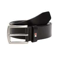 Tommy Hilfiger Mens Belt Denton Flag Keeper Midnight