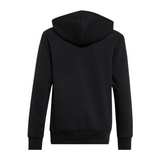 Adidas Boys Hoodie Slogan Fleece Black