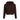 Adidas girls' brown cropped full-zip hoodie with animal-print sleeves