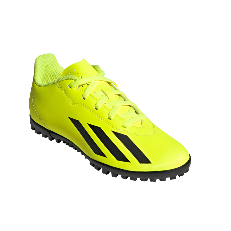 Adidas Kids Astro Turf Boots X Crazyfast Club TF J Team Solar Yellow C Donaghys