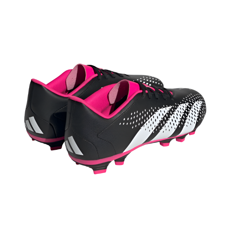 Adidas Football Boots Predator Accuracy.4 FxG Black White Pink Donaghys