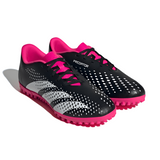 Adidas Astro Turf Boots Predator Accuracy.4 TF Core Black/Cloud White/Pink - Donaghys