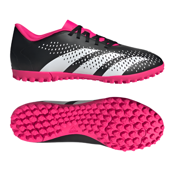 Adidas Astro Turf Boots Predator Accuracy.4 TF Core Black/Cloud White/Pink - Donaghys