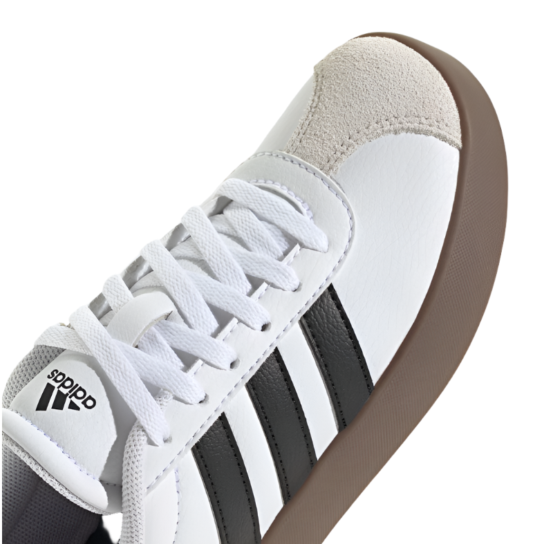 girls black and white adidas