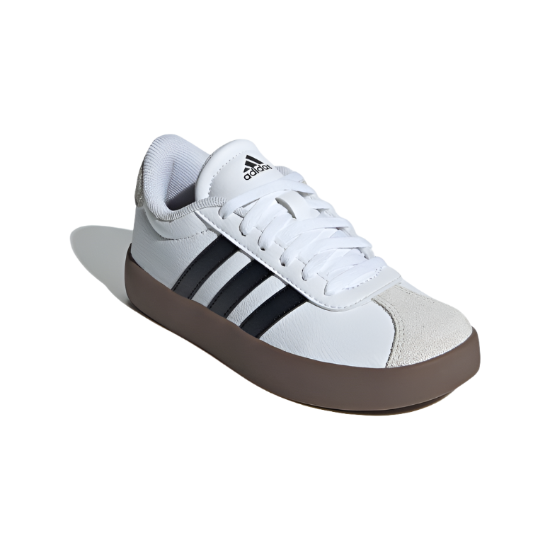 girls black and white adidas