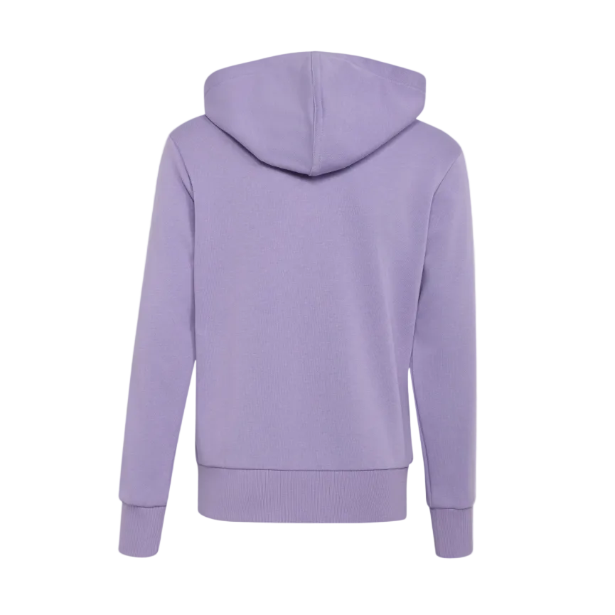 Adidas Junior Girls Hoodie Essentials Maglil/White
