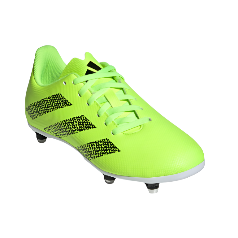 Lime green adidas football boots best sale
