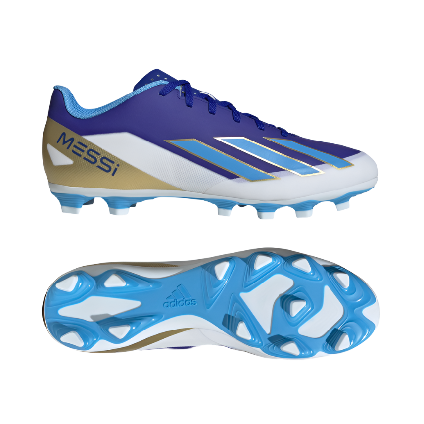 Adidas Football Boot X Crazyfast Club FxG Messi Lucid Blue/Blue Burst/Cloud White