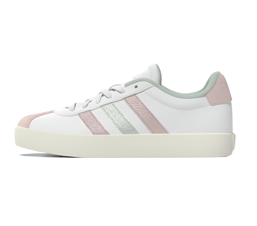 Pink metallic adidas best sale