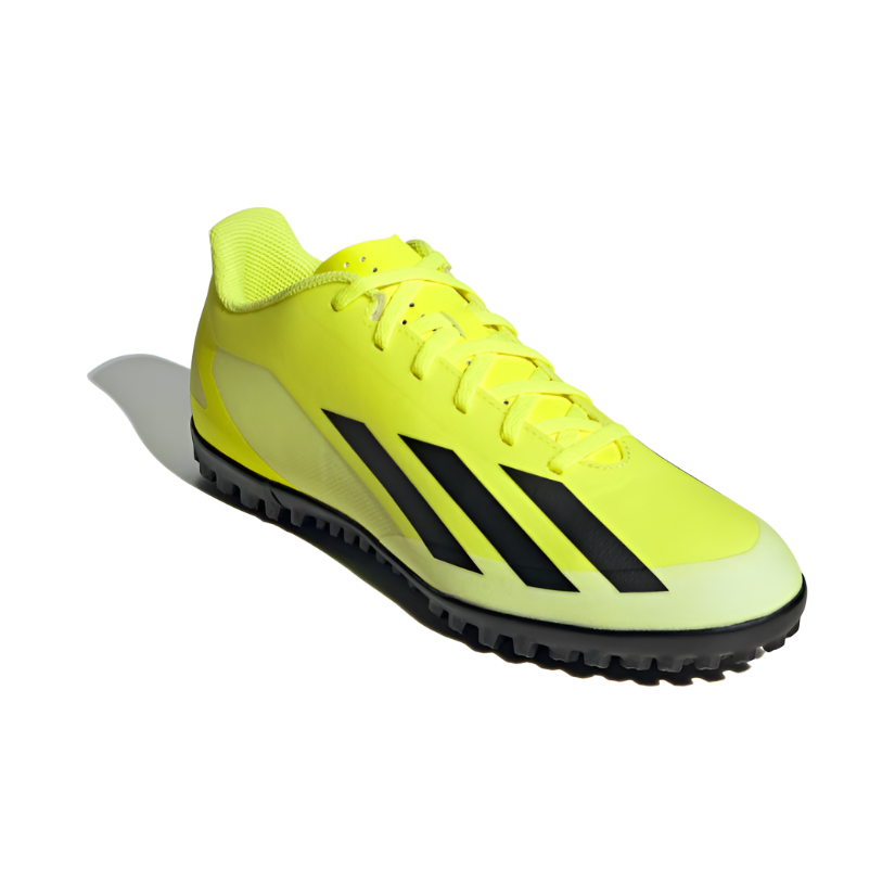 Adidas Adults Astro Turf X Crazyfast Club TF Team Solar Yellow/Core Black/Cloud White