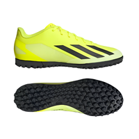 Adidas Adults Astro Turf X Crazyfast Club TF Team Solar Yellow/Core Black/Cloud White