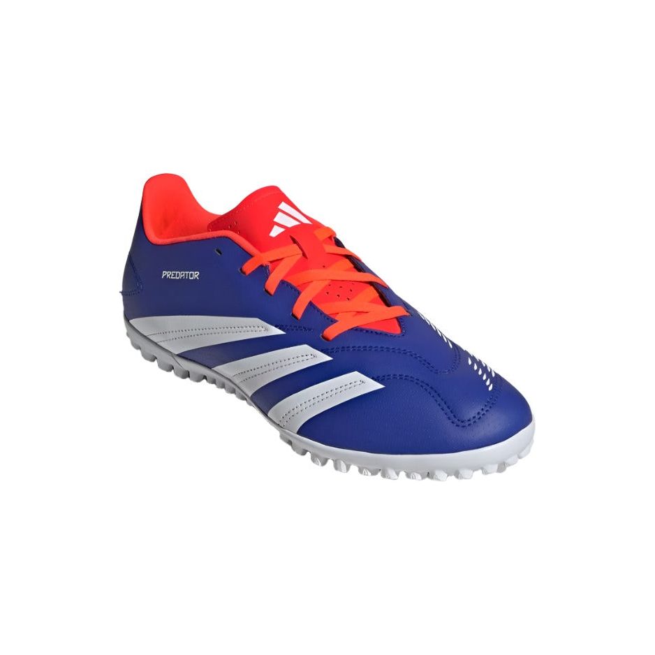 Adidas Junior Astro Turf Football Boots Predator TF Blue/White/Solar Red