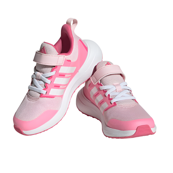 Adidas Girls Trainer FortaRun EL K Pink/White Donaghys