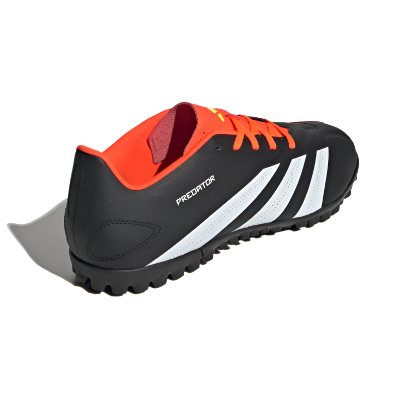Adidas Predator Club men's black, white and red astro-turf football boots