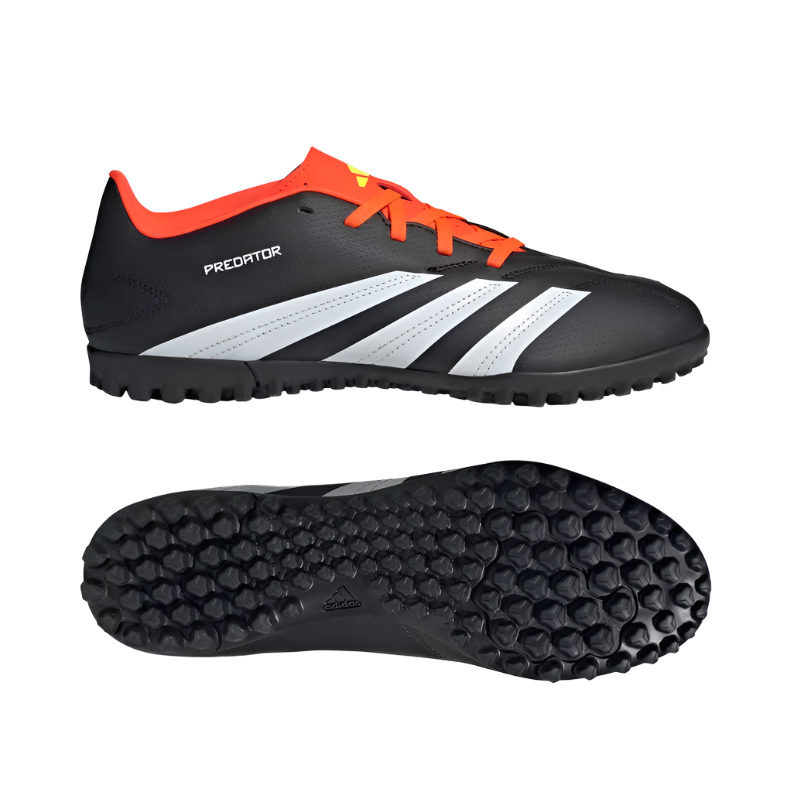 Adidas Adults Astro Turf Boots Predator Club TF Core Black Cloud White Donaghys