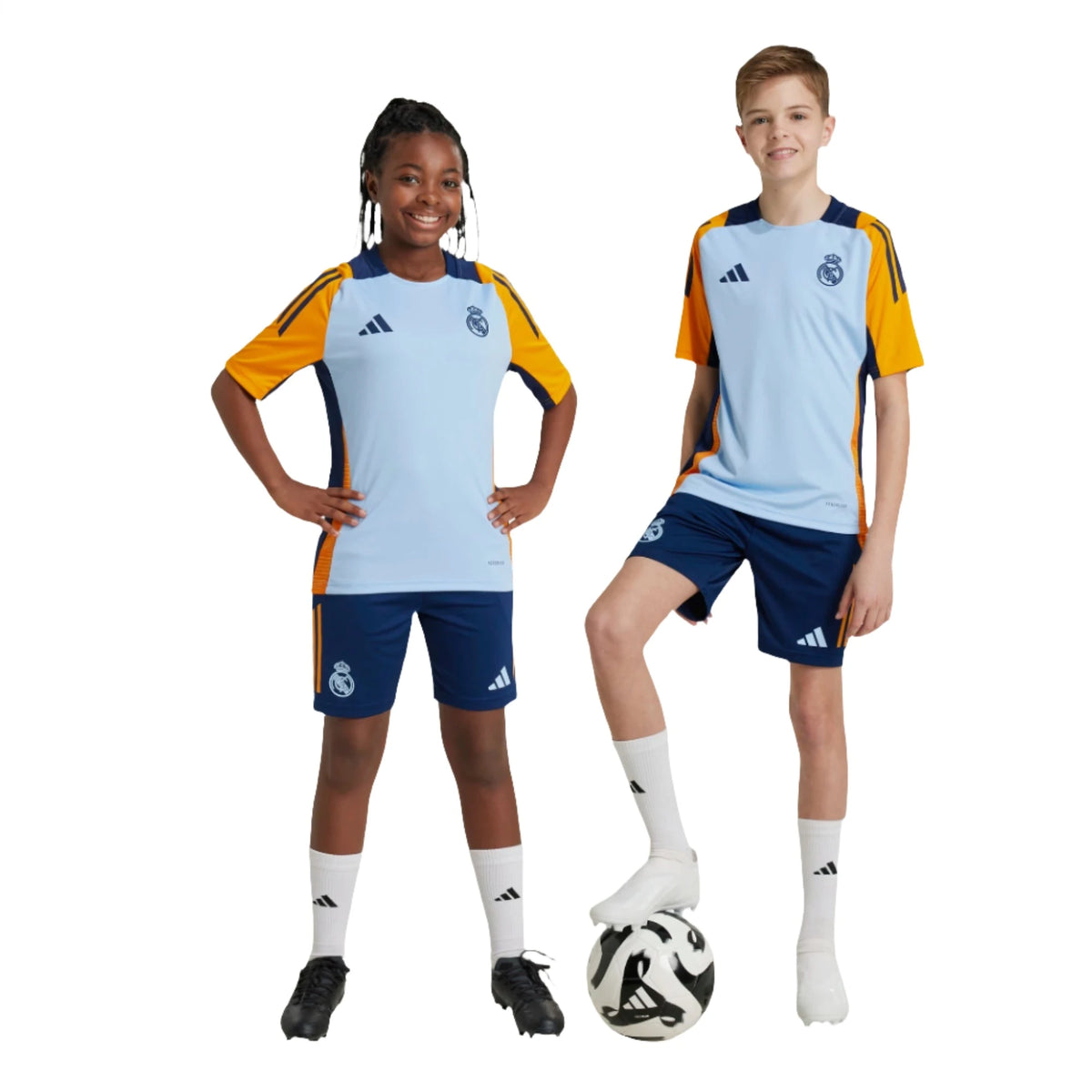 Adidas Unisex Junior Real Madrid Tiro 24 Competition Training Shorts Donaghys