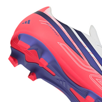 Adidas Junior F50 Hyperfast Club FG/MG Cloud White/Solar Purple/Solar Turbo