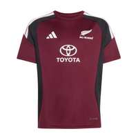 Adidas Kids T-Shirt All Blacks Performance Maroon/Black
