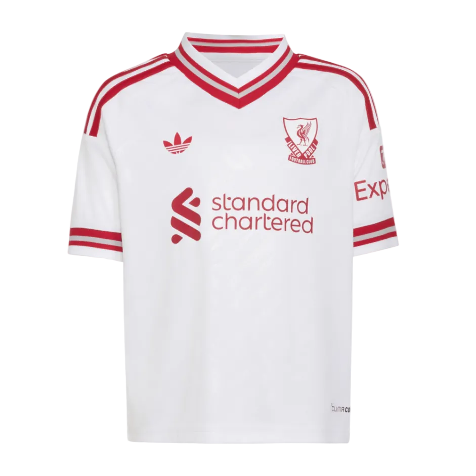 Adidas Kids Set Liverpool FC 26/27 Away White