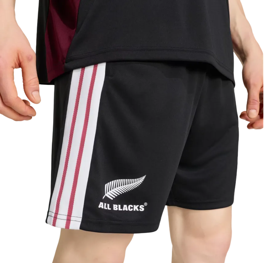 Adidas men's black All Blacks gym shorts