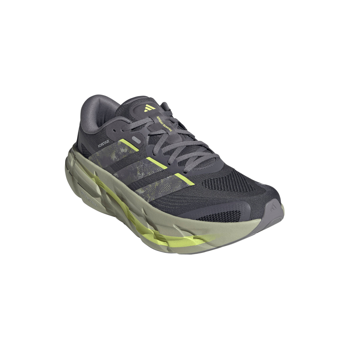 Adidas Mens Trainer Adistar 5 Halo Green/Semi Flash Lime/Aurora Onix