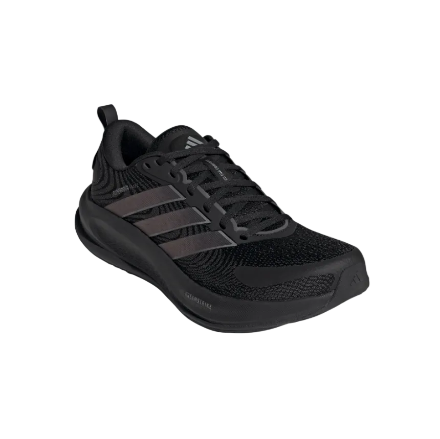 Adidas Supernova Ease 2 men's black running trainer with iron metallic and carbon