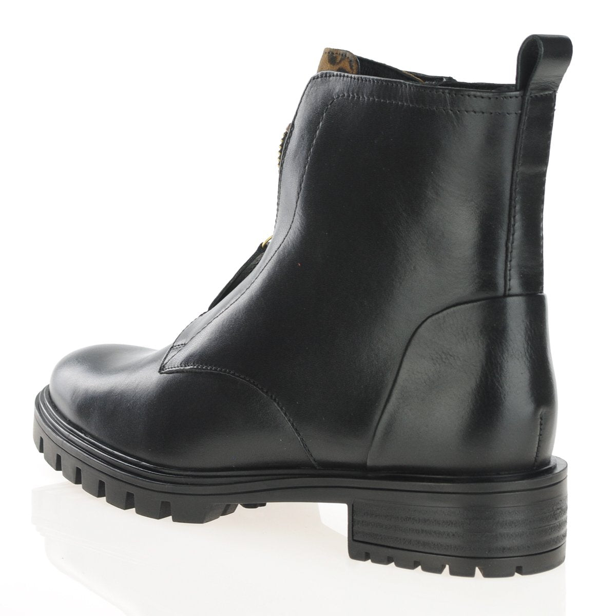 ARA Womens Biker Boot 12-29520 01 Schwarz/Nuts